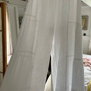 White Flare Wide Leg Jeans